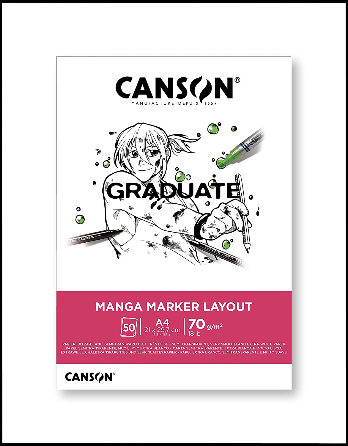 Chanson-dessin-graduate-manga-bloc-papier
